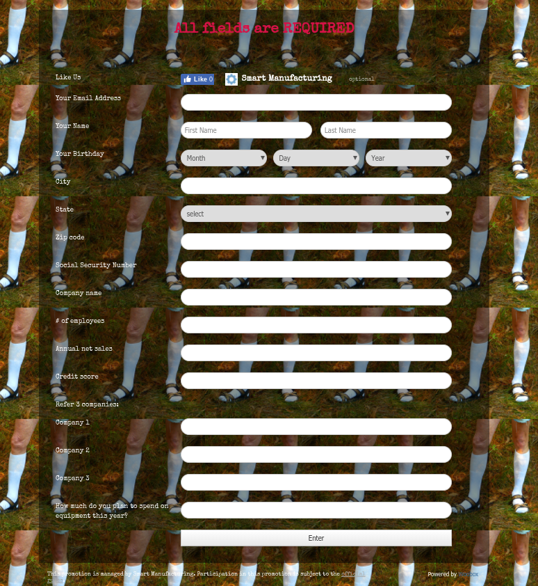Too much data - blog