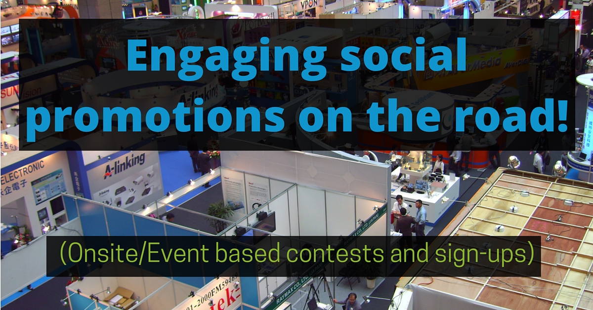 New! Kiosk mode for onsite promotions!