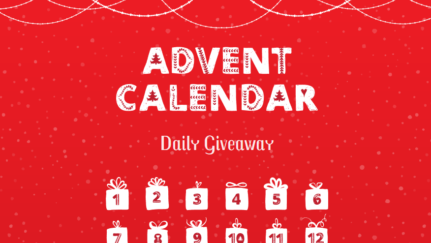 New Advent Calendar Giveaway Template