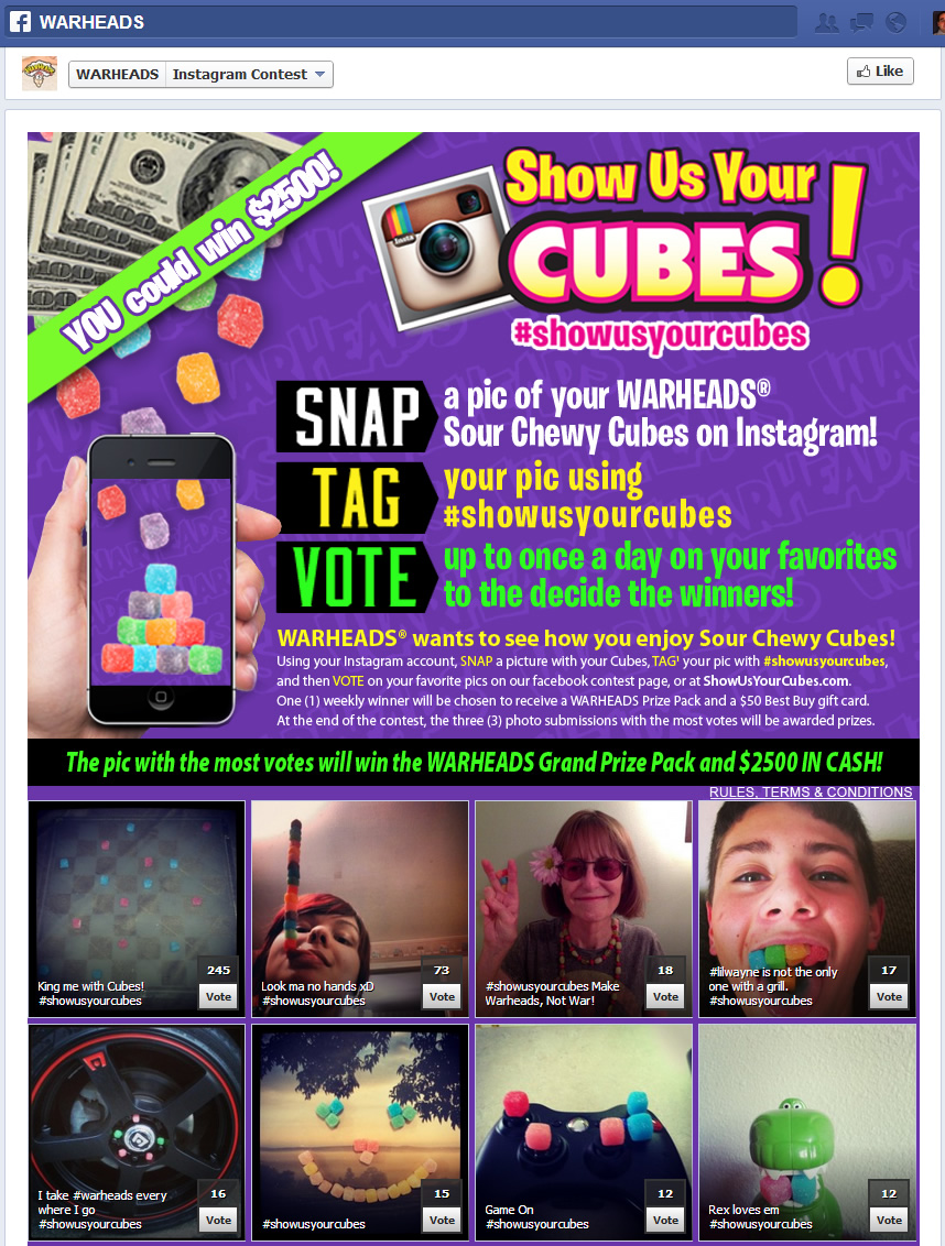 Create an Instagram Photo Contest with Hashtag Entry